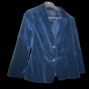 Black Velvet blazer The Limited